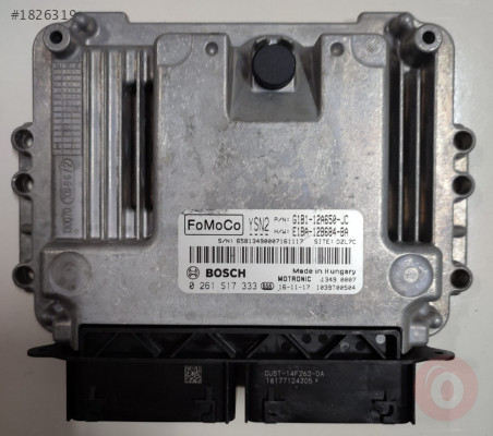 Motor ECU, Ford,FİESTA ECOBOOST 0261S17333 G1B1-12A650-JC