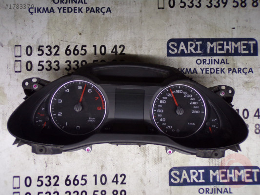 ÇIKMA AUDI A4 2010 ÇIKMA HIZ GÖSTERGE SAATİ 8K0 920 930 M