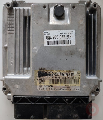 Audi A4 2.0 TDI 03L906022MK 0281015583 EDC17CP14 MOTOR BEYNİ