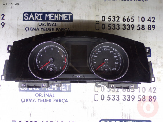 VW GOLF 7 KM HIZ GÖSTERGE SAATİ 5G0920871 , 5G0 920 871