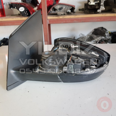 Volkswagen Polo Sol Dikiz Aynası Orijinal Çıkma Siyah