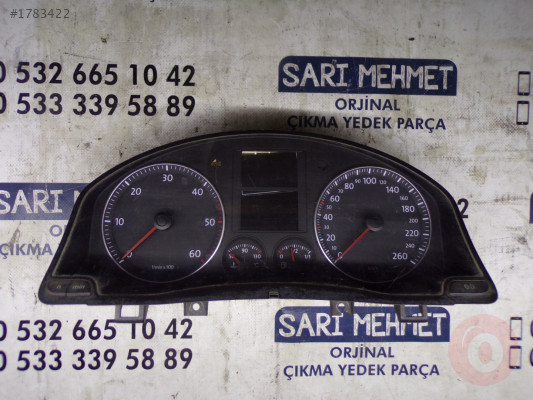 VW GOLF 5 ÇIKMA KM HIZ GÖSTERGE SAATİ 1K0 920 850 L , 1K0920
