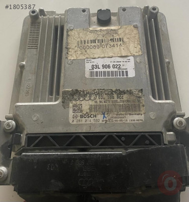 0281014592 03L906022 AUDİ A4 2.0 TDI MOTOR BEYNİ