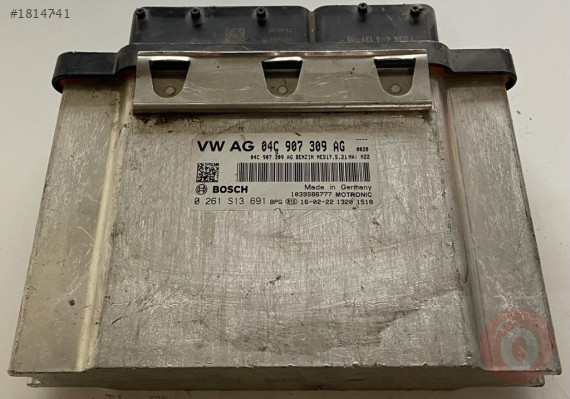 04C907309AG 0261S13691 VOLKSWAGEN CADDY MOTOR BEYNİ