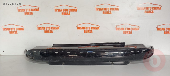 Clio 4 sport tourer arka tampon orijinal Çıkma parlak siyah