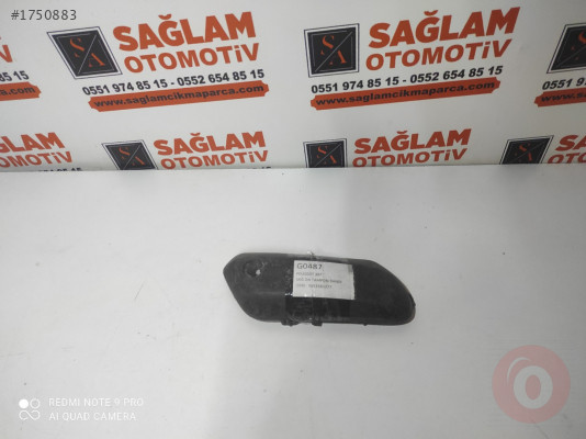PEUGEOT 307 ÇIKMA SAĞ ÖN TAMPON BANDI OEM; 9653583377