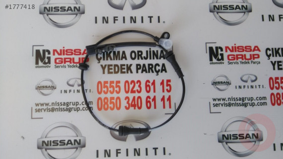 NİSSAN NAVARA ÖN ABS SENSÖRÜ OEM SIFIR PARÇA D23 2014-2020