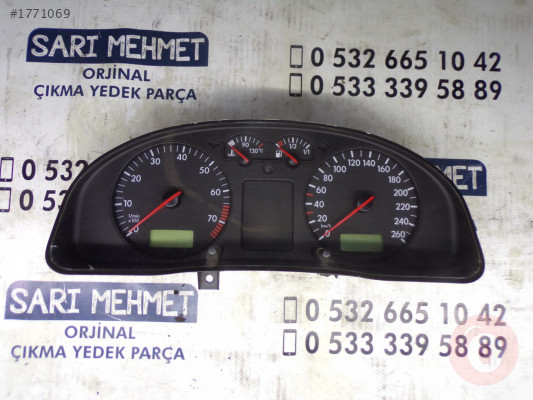 ÇIKMA VW PASSAT B5 1997 - 2000 KM HIZ GÖSTERGE SAATİ