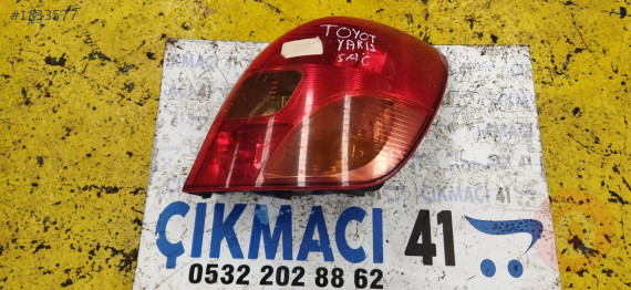 TOYOTA YARİS SAĞ ARKA STOP LAMBASI ÇIKMA PARÇA