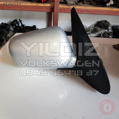 Volkswagen Golf 3 Sağ Dikiz Aynası Orijinal Çıkma Gümüş Gri