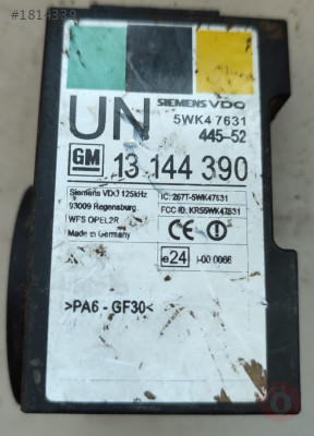 13144390 5WK47631 UN OPEL MERIVA İMMO ANTENİ