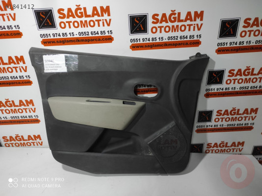 DACİA DOKKER 2015 ÇIKMA SOL ÖN KAPI DÖŞEMESİ OEM; 809019848