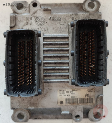 Opel Corsa 1.2 Motor Beyni 0261206075 09185450AL