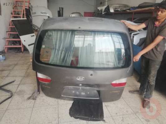 Hyundai starex arka bağaj kapağı çıkma orjinaldir