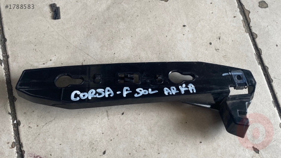 OPEL CORSA F SOL ARKA TAMPON BRAKETİ 9829543880 CANCAN OPEL
