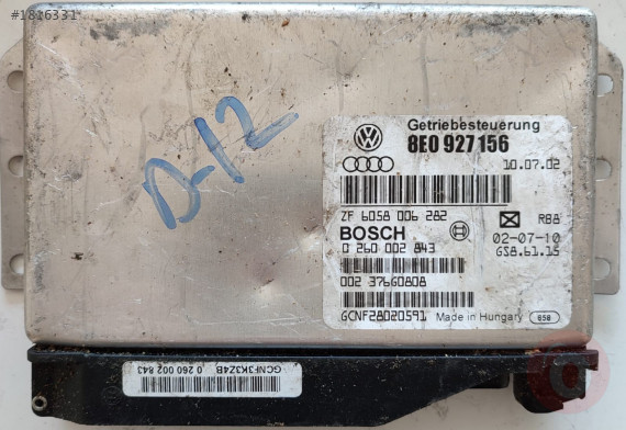 Audi A4 1.8 Motor Beyni 0260002843 8E0927156