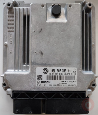 VW T5 T6 2.0TDI 0281017553 EDC17CP20 03L9I07309M MOTOR BEYNİ