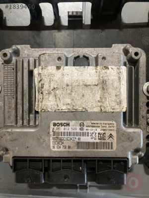 Peugeot 207 1.4 Motor Beyni 0281012529 EDC16C34 9663475880