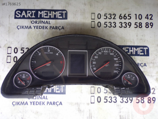 ÇIKMA AUDİ A4 1994 - 2001 KM GÖSTERGE SAATİ  8E0 920 900 G