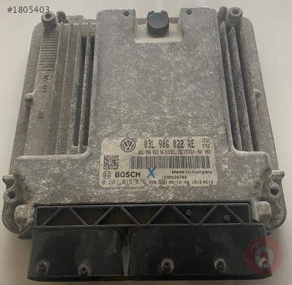 Skoda Octavia ECU MOTOR 0281015876 03L906022RE EDC17CP14