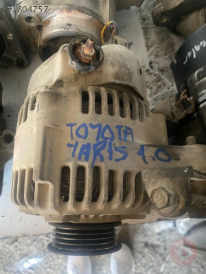 2006 TOYOTO YARIS ÇIKMA GARNTILI ŞARJ DİNOMOSU HER PARCASI