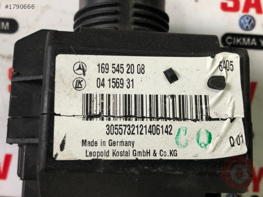 Mercedes kontak yuvası ezs cikma orj 1695452008