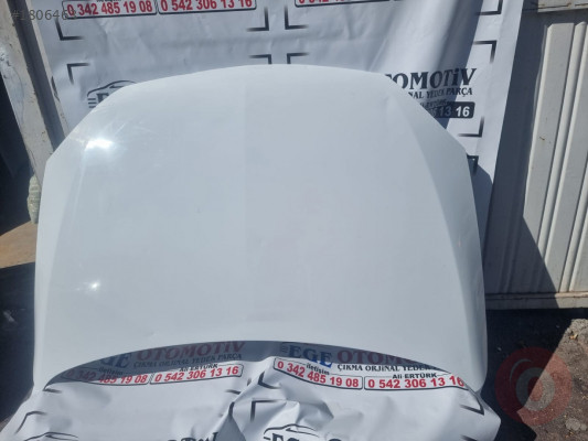 2002-2006 OPEL CORSA C BEYAZ KAPUT ÇIKMA ORJİNAL HATASIZ