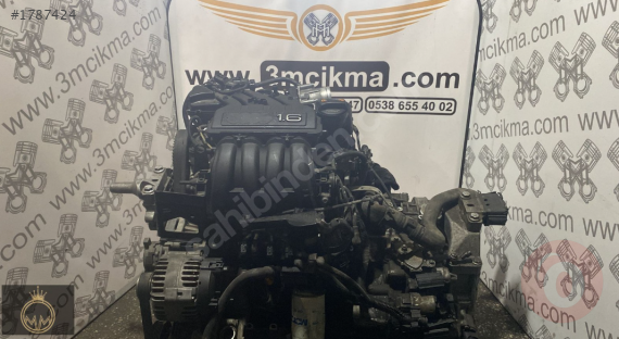 VOLKSWAGEN GOLF 5 1.6 BSE ÇIKMA MOTOR VE OTOMATİK ŞANZIMAN