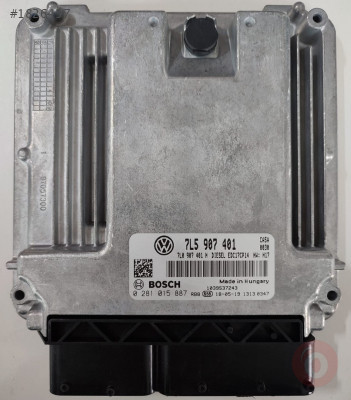 ECU,Porsche Cayenne 3.0 TDI,0281015887 7L5907401 ECU MOTOR
