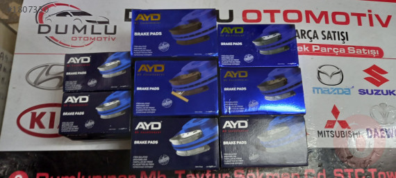 ACCENT/İ20/İ30/CEED/CERATO/ELENTRA/ERA ÖN-ARKA BALATA 88-22