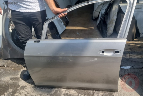 VW GOLF TUNGSTEN GRI SOL ÖN KAPI ORJİNAL HATASIZ BOYASIZ