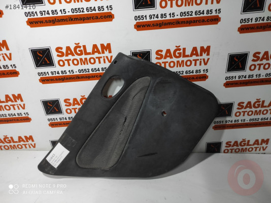 PEUGEOT 206 ÇIKMA SOL ARKA KAPI DÖŞEMESİ OEM; 9638691777