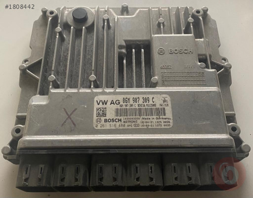 06M907309C 0261S16480 AUDI Q7 MOTOR BEYNİ MG1CS002