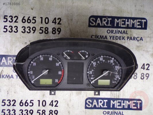 ÇIKMA SKODA FABİA 1999-2003 KM HIZ GÖSTERGE SAATİ 6Y2 919 86