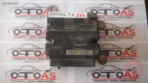 RENAULT CLİO SYMBOL AİRBAG BEYNİ A2C80612810 - 285584207R