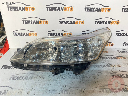 CİTROEN CITROEN C4 SOL ÖN FAR ORJİNAL ÇIKMA TEMSAN OTO
