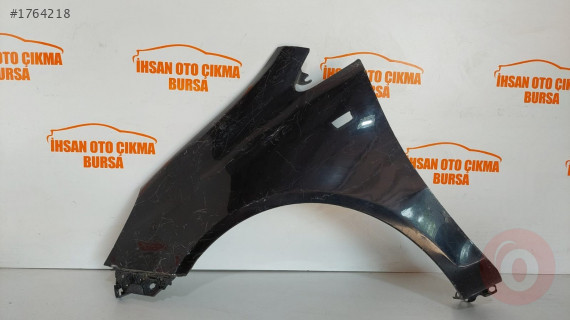 Opel corsa d siyah sol ön çamurluk orijinal