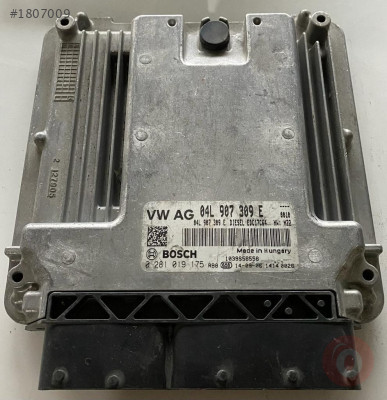 0281019175-04L907309E-EDC17C64 VW GOLF 7 1.6 TDI MOTOR BEYNİ