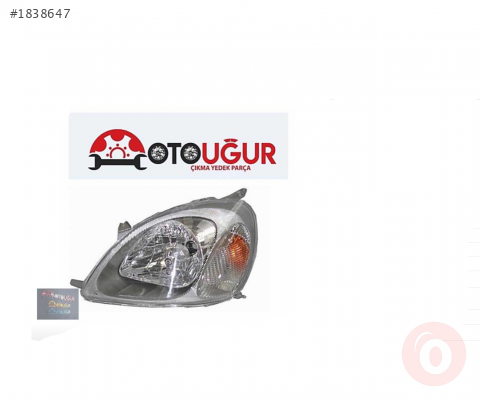 1999-2004 MODEL TOYOTA YARİS FAR