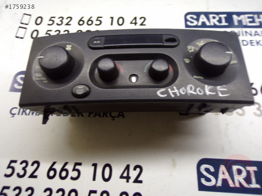 ÇIKMA JEEP GRAND CHEROKEE 1999-2004 KLİMA KONTROL ÜNİTESİ