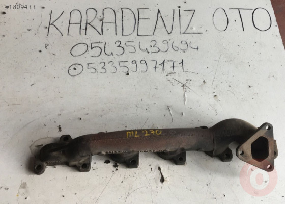 MERCEDES ML 270 ÇIKMA ORJİNAL EGZOZ MANİFOLDU