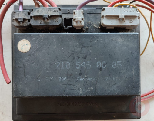A2105450005 898780000 mercedes w210 e200 klima kontrol beyni