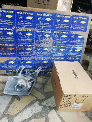 ORJİNAL SIFIR OPEL VECTRA B SAĞ-SOL MAKYAJLI SİS FARLARI