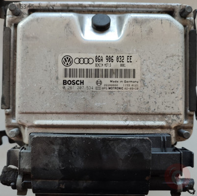 0261207534 06A906032EE AUDI A3 1.8 MOTOR BEYNİ