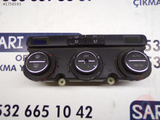 ÇIKMA VW PASSAT B6 2005-2010 KLİMA KONTROL ÜNİTESİ