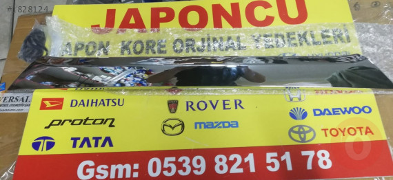 TOYOTA COROLLA ARKA BAGAJ CITASI NİKALAJ 2012-2015 ARASI SIF