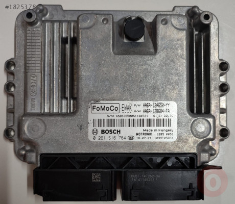 FORD FİESTA MK8 ECU MOTOR HA6A-12A650-YY 0261S16764