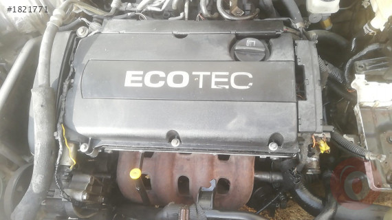 Chevrolet cruze 1.4 16 vlf xer motor. Oto Erkan Ünye