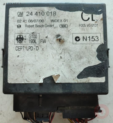 24410018 Opel Astra Zafira Merkezi Kilit Beyni Modülü