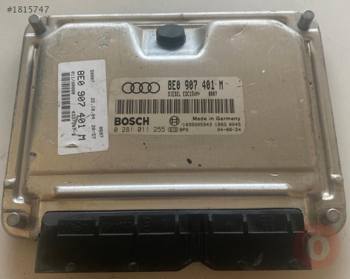 AUDİ A4 2.5 TDİ MOTOR BEYNİ 0281011255 EDC15UM+ 8E0907401M